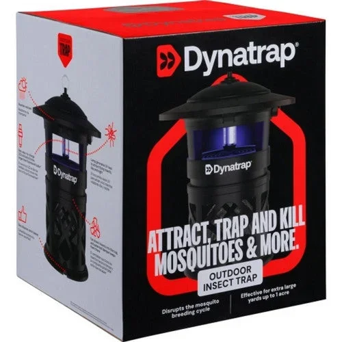 Dynatrap, Dynatrap Outdoor Led Mosquito & Insect Trap, 1 ACRE,Blk