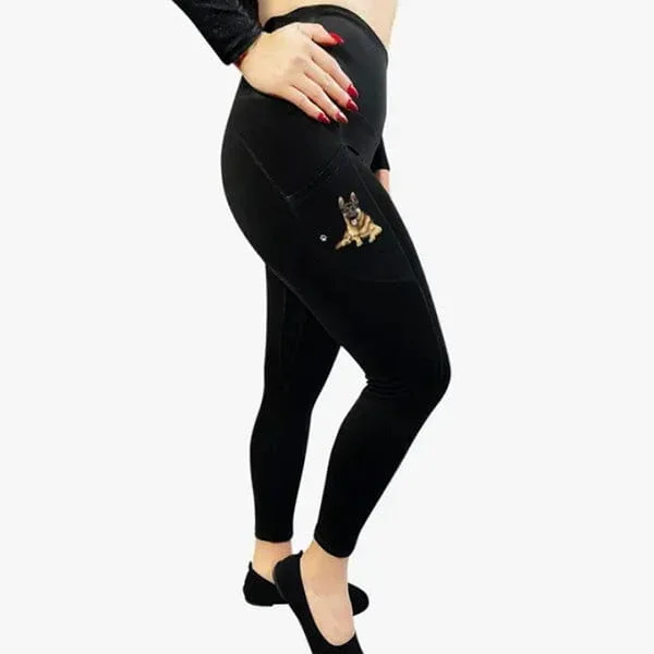 E&S – German Shepherd 25″ High Rise Leggings