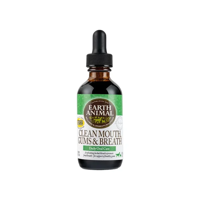 Earth Animal Dog Cleaning Mouth Wash – 2 Oz