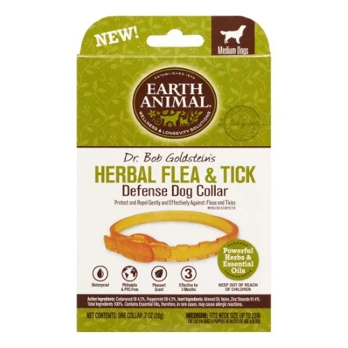 Earth Animal Dog Collar Flea and Tick – Medium