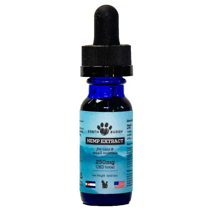Earth Buddy Hemp Extract for Cats 250mg