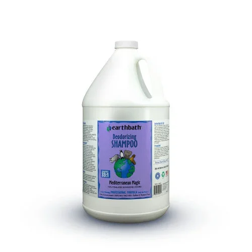 Earthbath, Earthbath Deodorizing Shampoo for Dogs, Mediterranean Magic, 1 Each/128 Oz