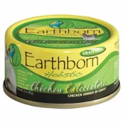Earthborn Grain-Free Chicken CATCCIATORI Canned Cat Food – 3 Oz – Case of 24