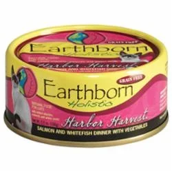 Earthborn Grain-Free Harbor Harvest Canned Cat Food – 5.5 Oz – Case of 24