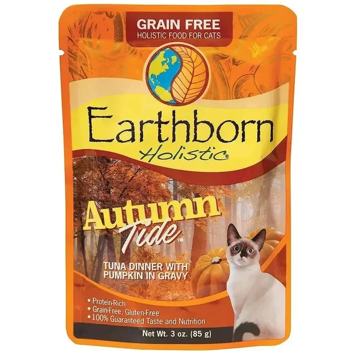 Earthborn Holistic Grain Free Autumn Tide Wet Cat Food 24ea/3 oz