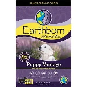 Earthborn Puppy Vantage Dry Dog Food – 25 lbs