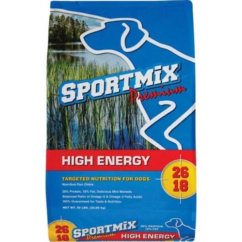 Earthborn, Sportmix Adult Hi-Energy Mini Chunk Dog Food, 50 Lbs,Chicken