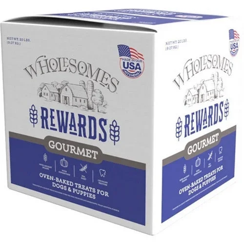 Earthborn, Wholesomes Rewards Gourmet Biscuits, 20 Lbs,Lamb