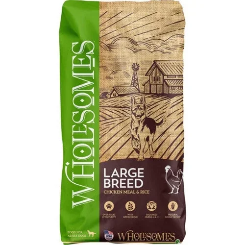 Earthborn, Wholesomes Whole Grain Lg Breed Dog Food, 40 Lbs,Chicken/Rice