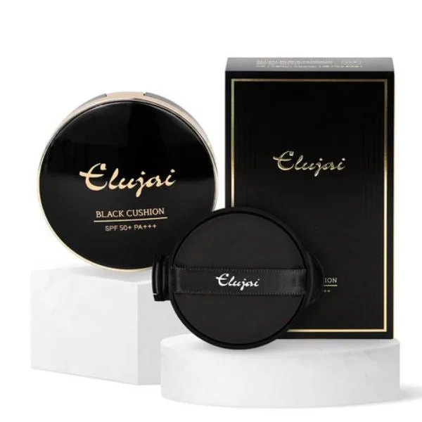 ELUJAI Essence Black Version Cushion with 1 Refill Set