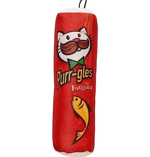 Ethical SPOT Fun Foods Purr-gles Crinkle and Catnip Nylon Cat Toy – 8 Inch