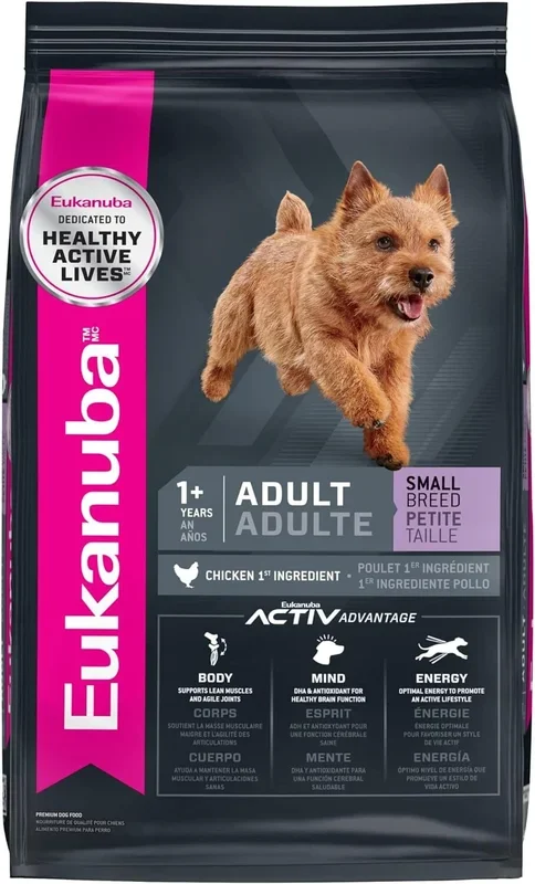 Eukanuba Chicken Activ Advantabe Small-Breed Adult Maintenance Dry Dog Food – 28 Lbs