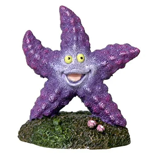 Exotic Environments Sea Star Resin Aquatics Decoration – Purple – Extra Small