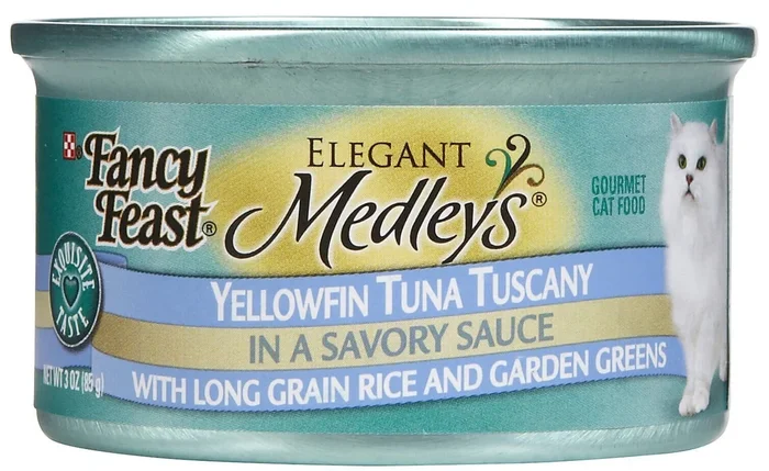 Fancy Feast Elegant Medleys Tuna Tuscany Canned Cat Food