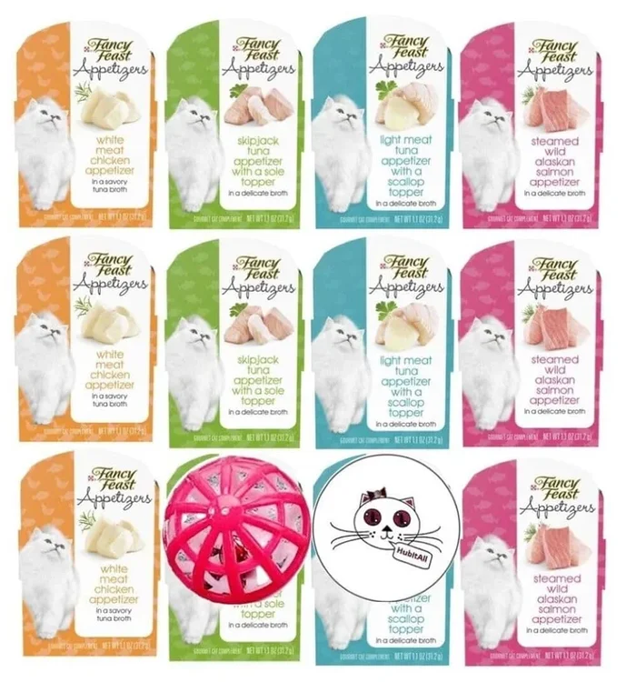 Fancy Feast Purely Natural SkipJack Tuna Entree Cat Food Tray