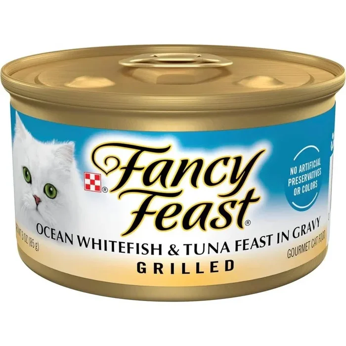 Fancy Feast 湿猫粮 烤海洋白鱼和金枪鱼盛宴