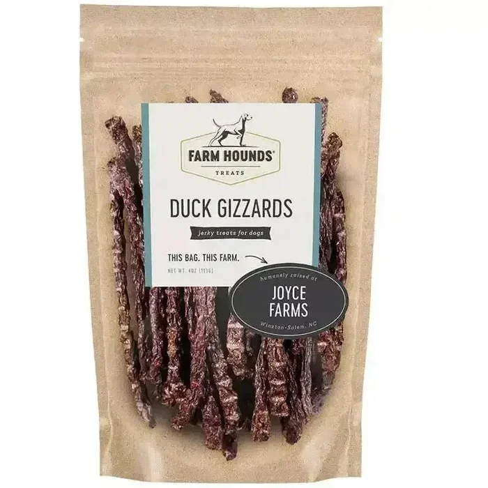 Farm Hounds Duck Gizzards Dog Treats