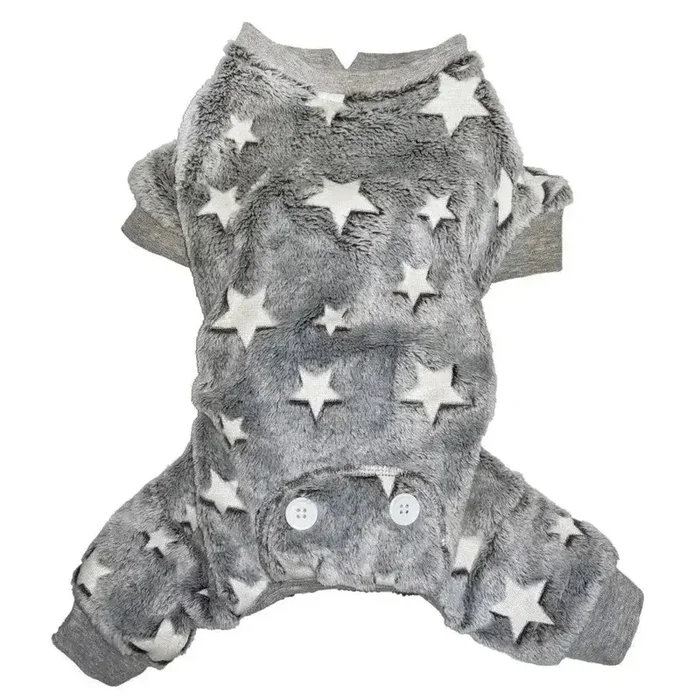 Fashion Pet Shiny Star Dog Pajamas