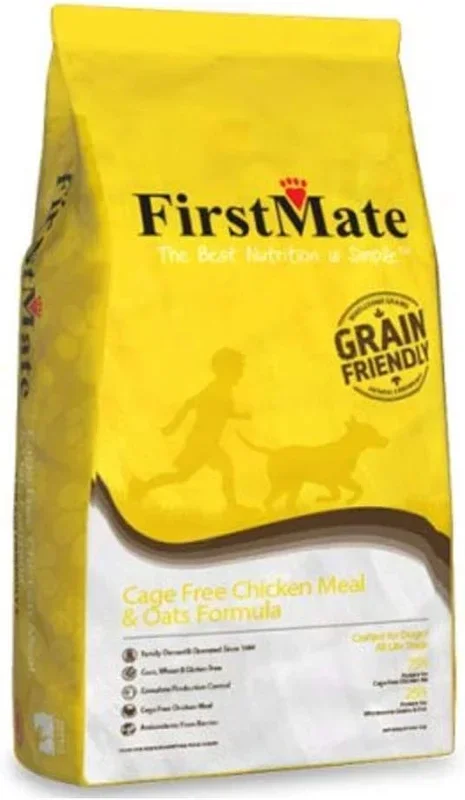 FirstMate Chicken Meal Oat Dry Dog Food – 5 Lbs