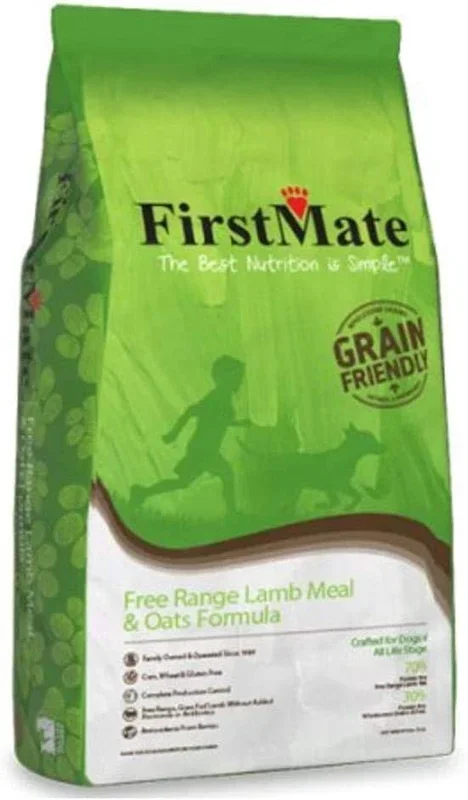 FirstMate Lamb and Oat Dry Dog Food – 25 Lbs
