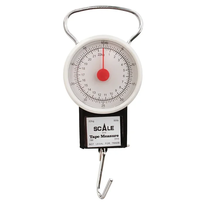 Fish Scale With Measuring Tape 04070