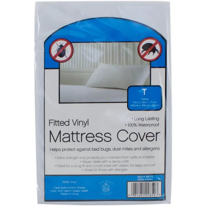 Fitted Vinyl Mattress Cover MP