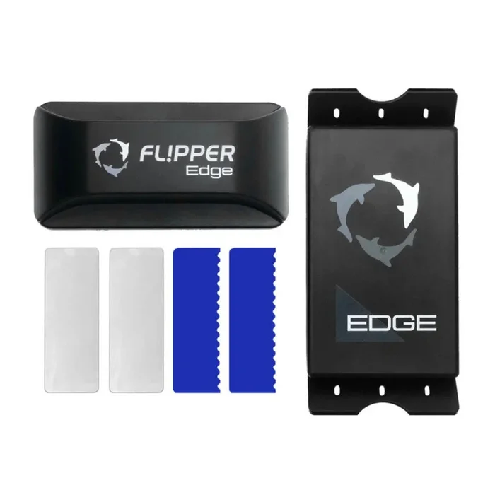 Flipper Cleaner, Flipper Cleaner Edge 2in1 Magnetic Floating Aquarium Algae Cleaner, Standard, One Size