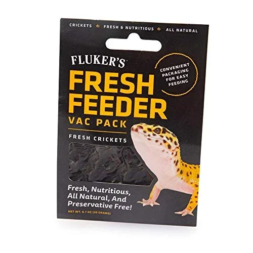 Fluker’s Fresh Feeder Vac Pack – Fresh Crickets – 0.7 oz