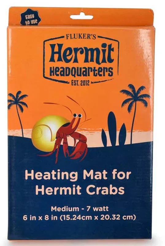 Fluker’s Hermit Crab Heat Mat 1ea/6In X 8 in, MD