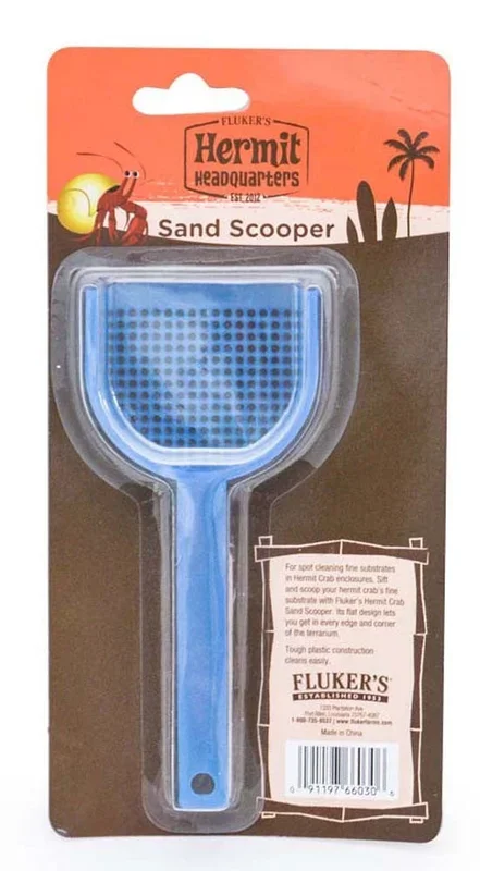 Fluker’s Hermit Crab Sand Scooper Blue 1ea