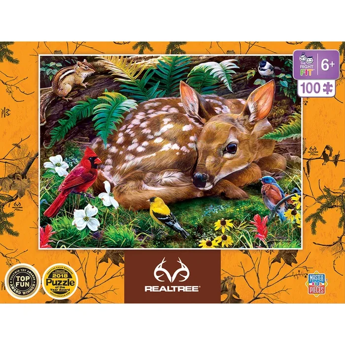 Forest Babies Puzzle 100-piece 12010
