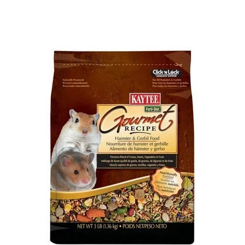 Forti-Diet, Forti-Diet Gourmet Recipe Hamster/Gerbil, 3 Lbs