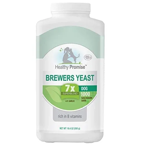Four Paws Healthy Promise Brewer’S Yeast Tablets for Dogs – 1000 Count