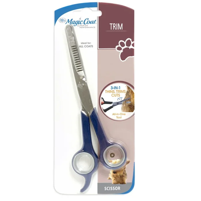 Four Paws Magic Coat 3-in-1 Grooming Scissors for Dogs – One Size