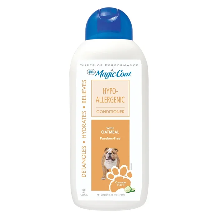 Four Paws Magic Coat Dog Hypoallergenic Conditioner Hypoallergenic Dog Conditioner – 16 Oz