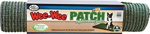 Four Paws Wee-Wee Patch Replacement Grass Dog Training Pads – Medium – 30 X 20 In