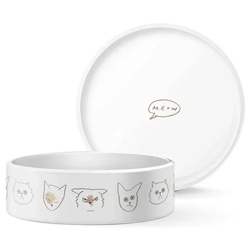FRINGE STUDIO | Doodle Cat Bowl