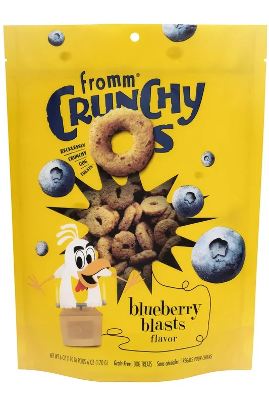 Fromm Crunchy O’s Grain Free Blueberry Blasts Dog Treats