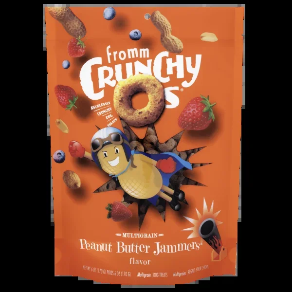 Fromm Crunchy Os Peanut Butter Jammers, 6oz