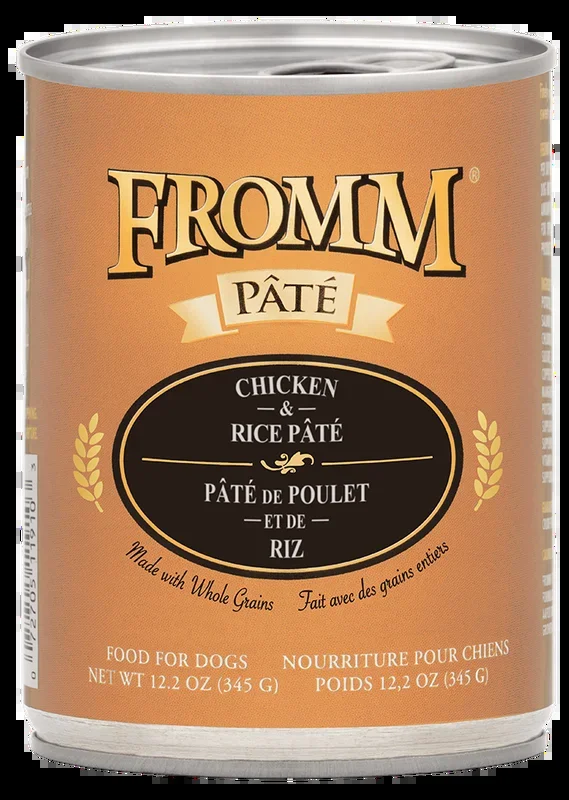 Fromm D 鸡肉/米饭肉酱 12.2oz