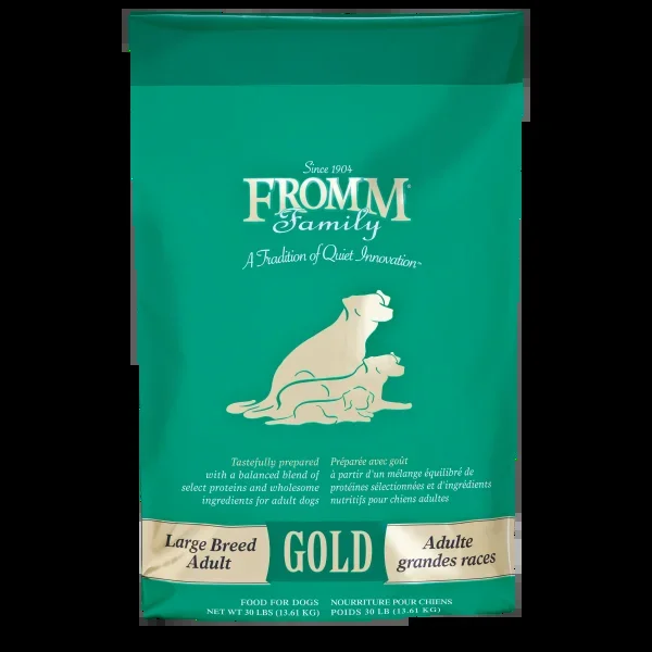 Fromm Gold Large Breed Adult Dog Food, 30lbs