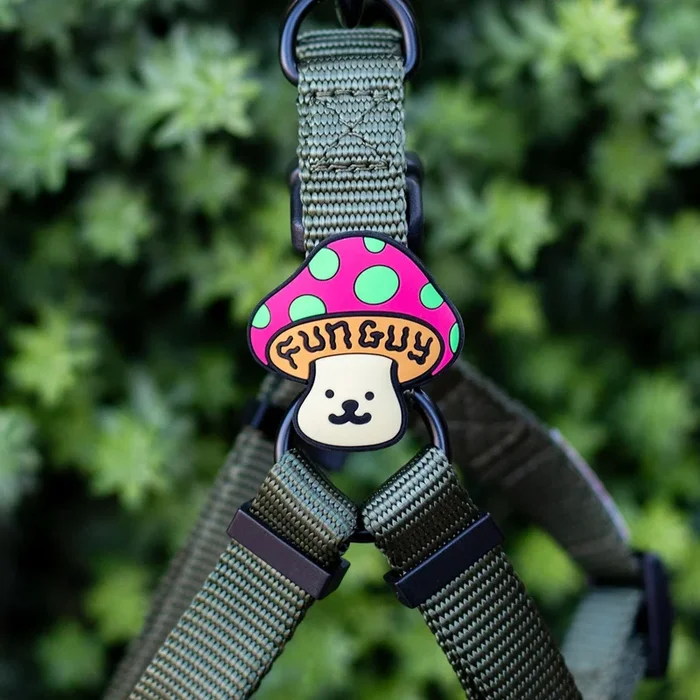 Fun Guy Dog Jiby Dog Collar Charm Flair