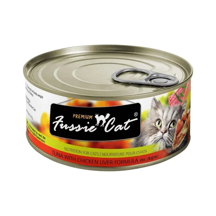 Fussie Cat 金枪鱼配鸡肝冻