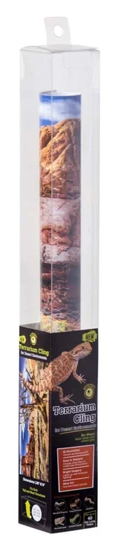 Galapagos Terrarium Cling Background Desert – 15 in X 36 in