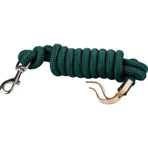 Gatsby, Gatsby Poly Cowboy Lead, 5/8 IN X 10 Feet,Hunter Green