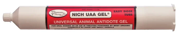 Gel antídoto universal (carbón activado, UAA)