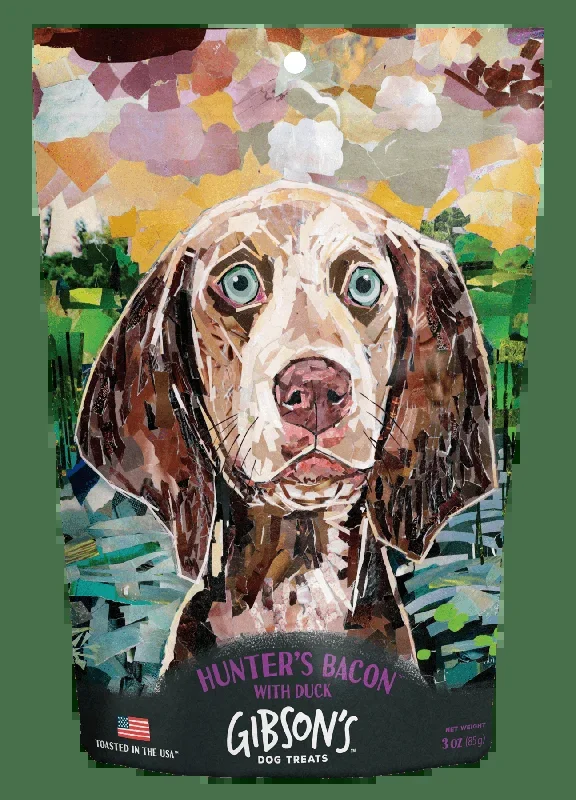 Gibson’s Hunter’s Bacon With Duck Jerky Treats for Dogs