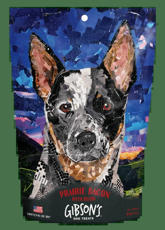 Gibson’s Prairie Bacon With Bison Jerky Treats for Dogs