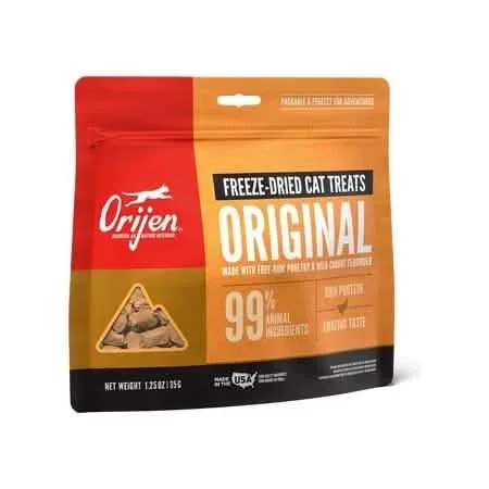 Golosinas para gatos Orijen liofilizadas originales
