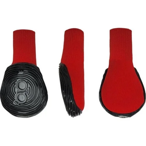 Goo-Eez, Goo-Eez Athleticaz Dog Boots, Large – 2 Pack,Black/Red
